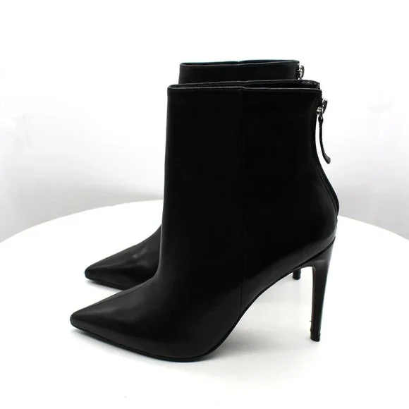 Steve Madden Women's Halena Fashion Bootie - Suede/Leather, 4-Inch Stiletto Heel, Pointed Toe - View #10